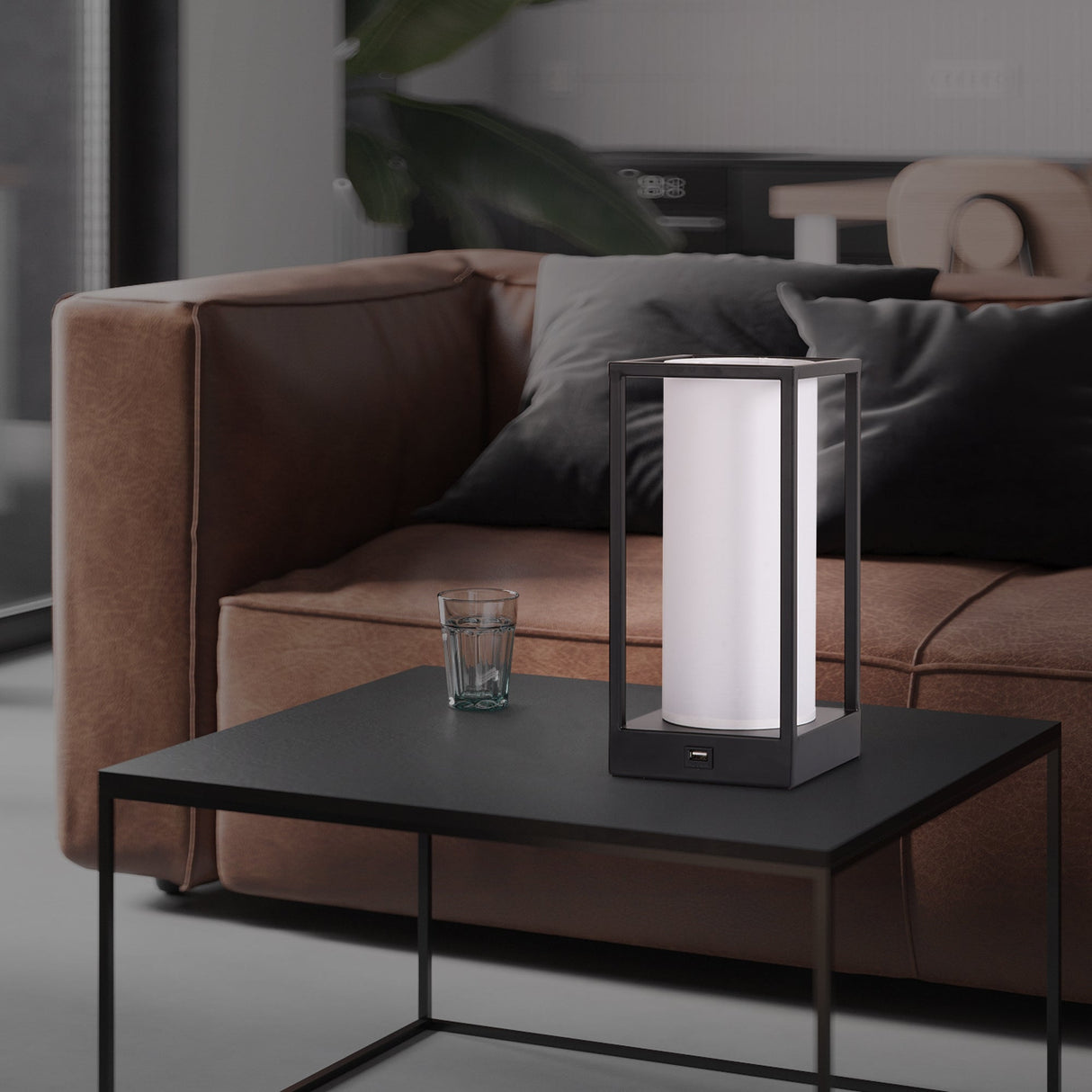 Hokkaido Adjustable Table Lamp with USB Charger
