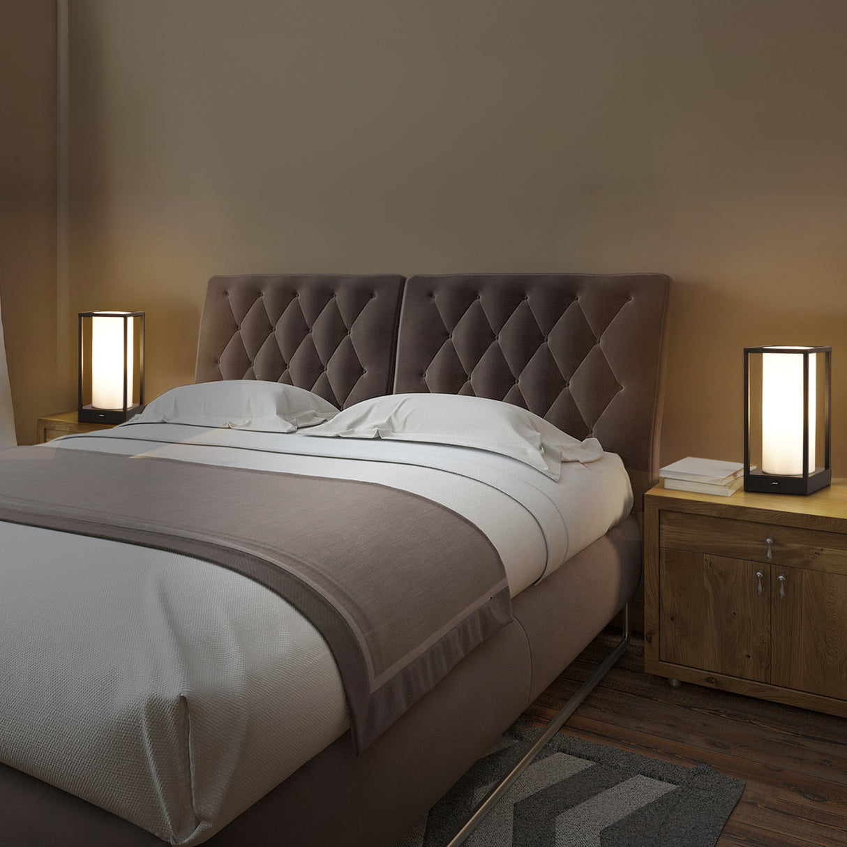 Hokkaido Adjustable Table Lamp with USB Charger