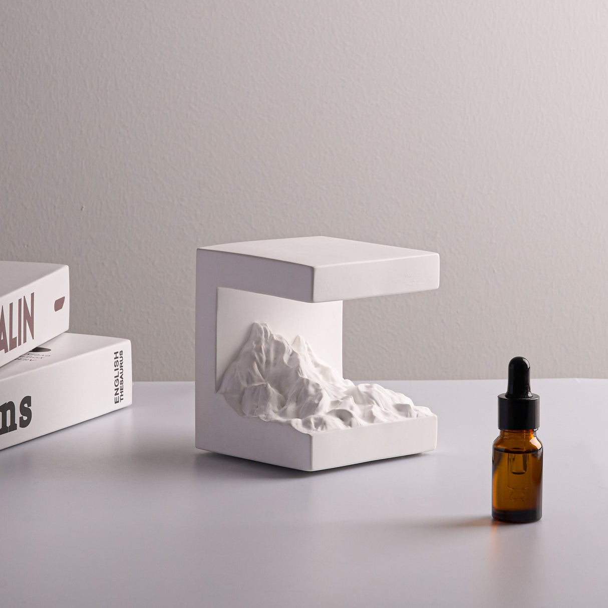 Snow Mountain Night Light, Diffuser Stone-1