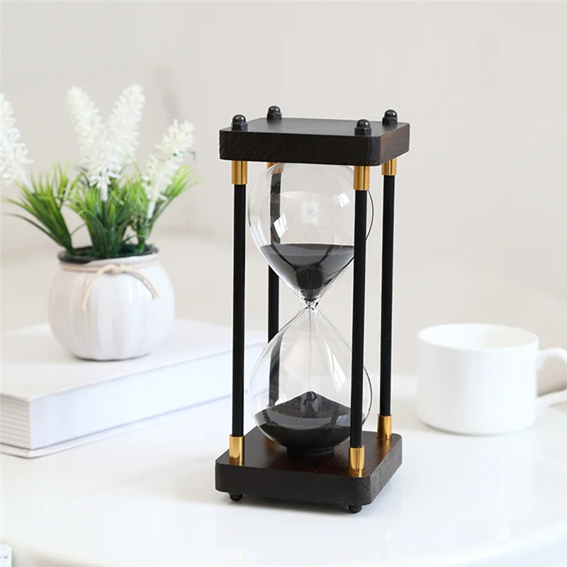 Luxury 30 Minutes Hourglass - Elegant Hourglass For Office, Study & Home Decor