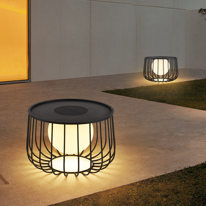 Solar Powered Glow Garden Table-1