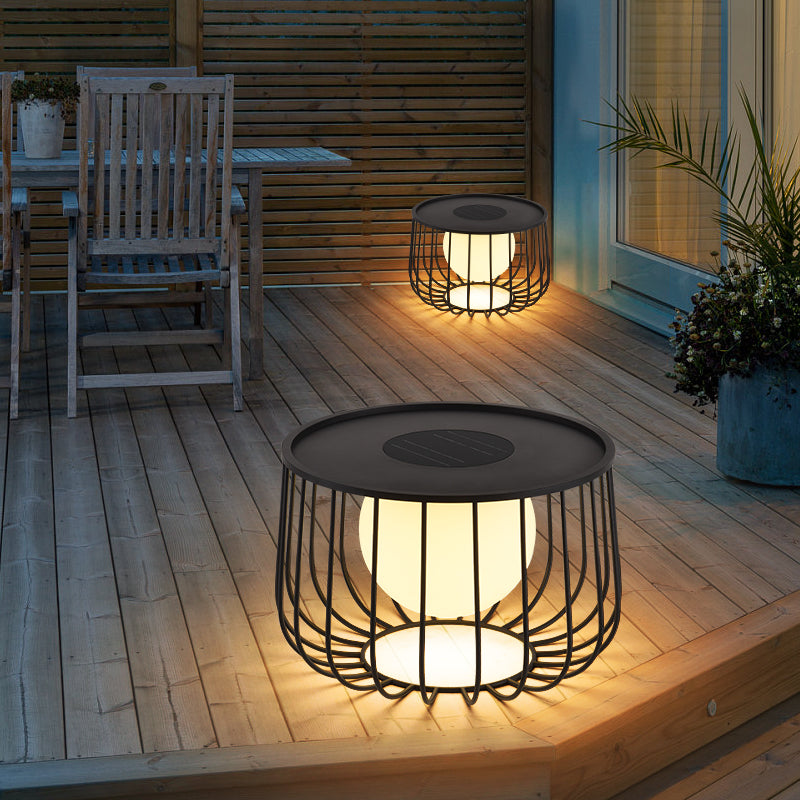 Solar Powered Glow Garden Table-0