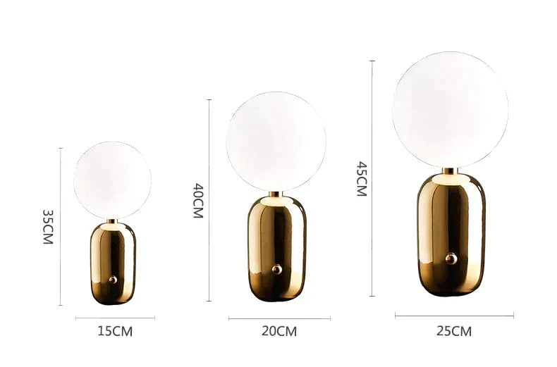 Ballour Sphere Modern Table Lamp - BLISOME