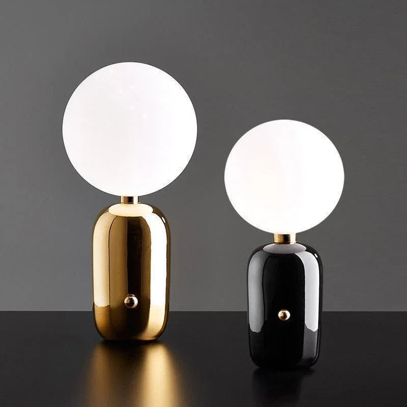 Ballour Sphere Modern Table Lamp – Sculptural Glow