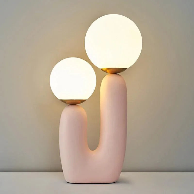 Deux Modern Double Head Table Lamp – Stylish Dual Light
