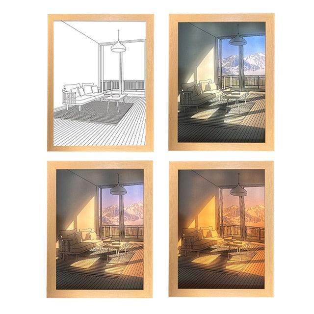 Eniko Light Up Wall Art - BLISOME