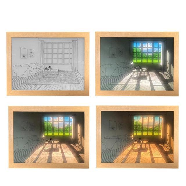 Eniko Light Up Wall Art - BLISOME