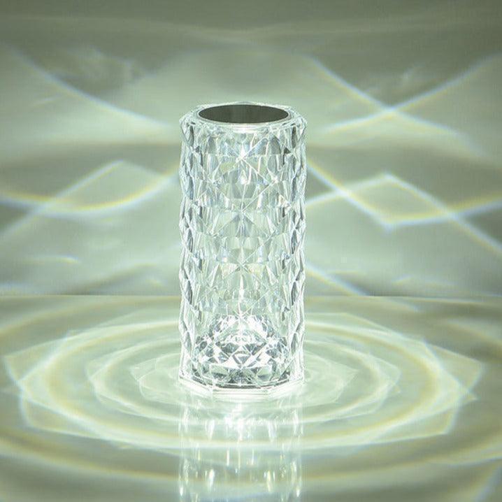 Glimmer Rechargeable LED Crystal Table Lamp - BLISOME