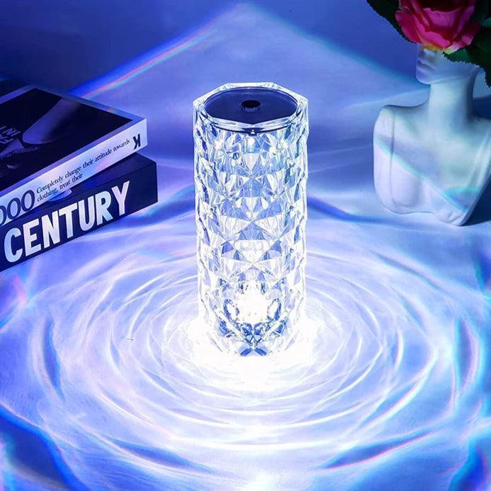 Glimmer Rechargeable LED Crystal Table Lamp - BLISOME