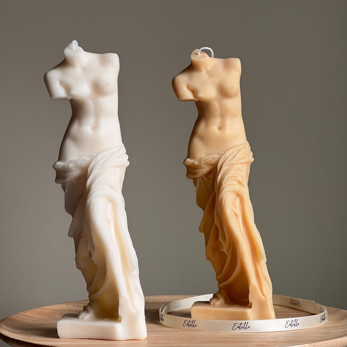 Venus Soy Wax Candle – Torso Female Figure Handmade Decor