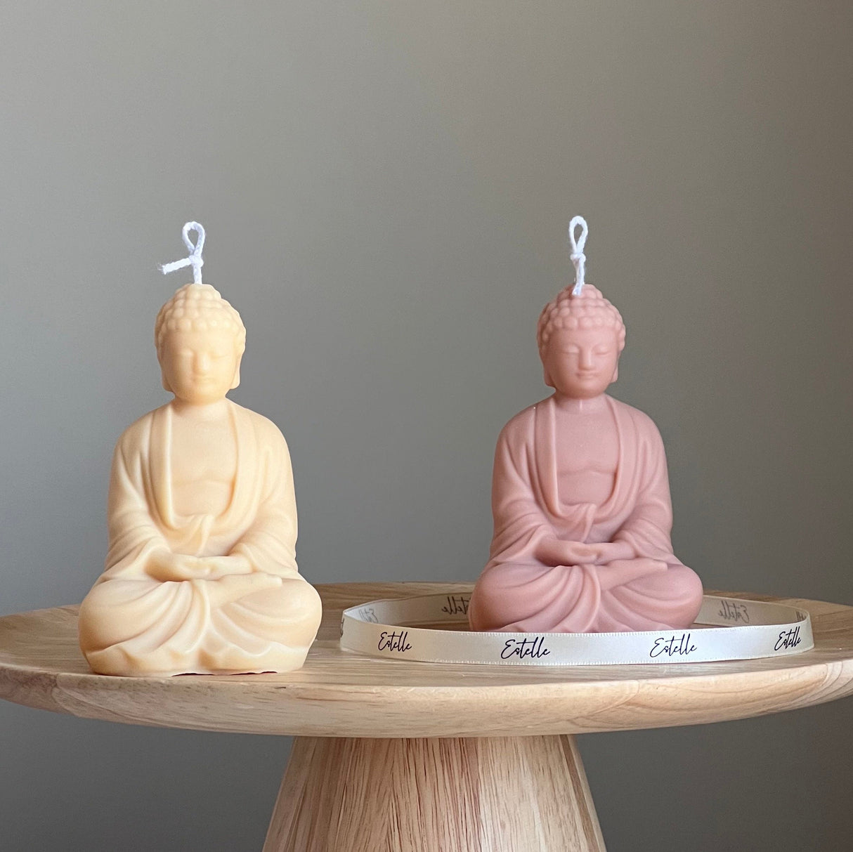 Buddha Candle – Handmade Sculptural Soy Wax Statue