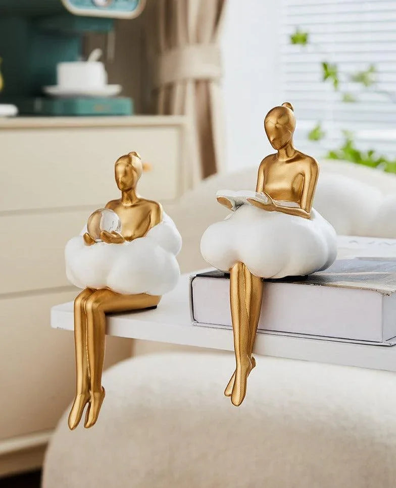 Nebula Muse "Cloud Woman" Statue - BLISOME