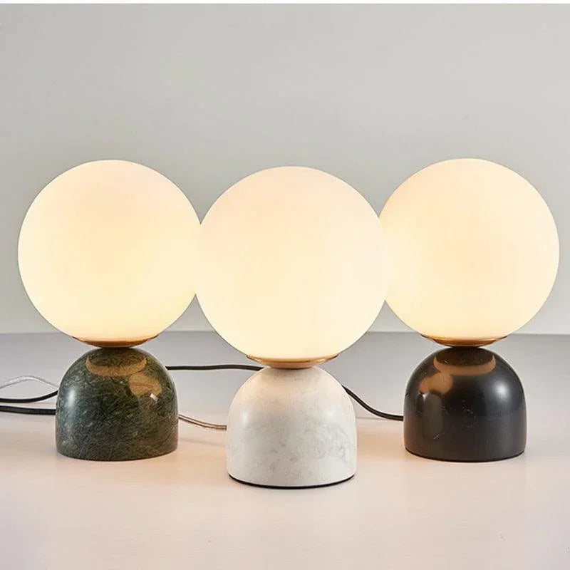 Ophelia Marble Table Lamp – Timeless Elegance