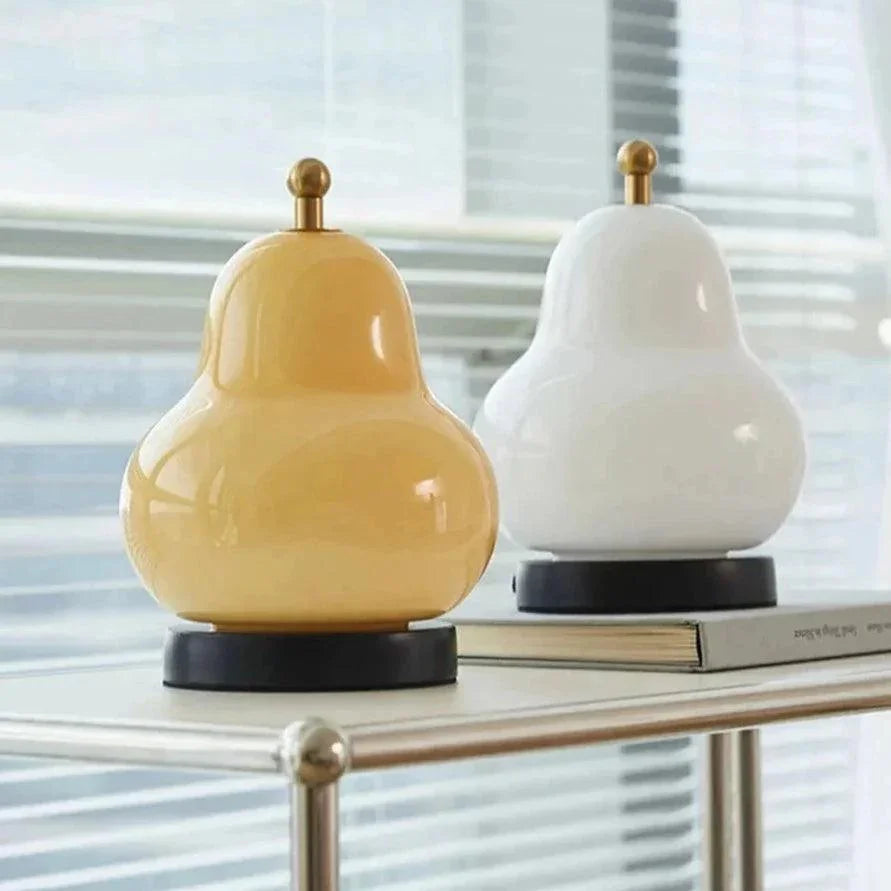 Penny Pear Rechargeable LED Lamp – Elegant Portable Table Light