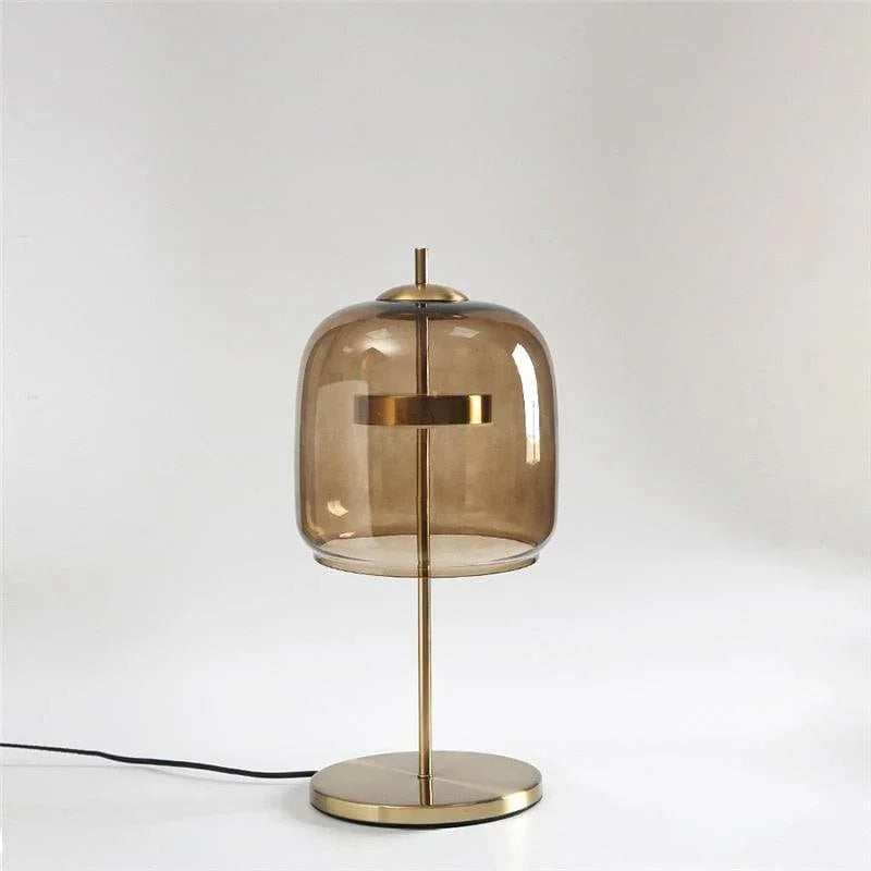 Theodore Modern Glass Table Lamp – Sleek Elegance