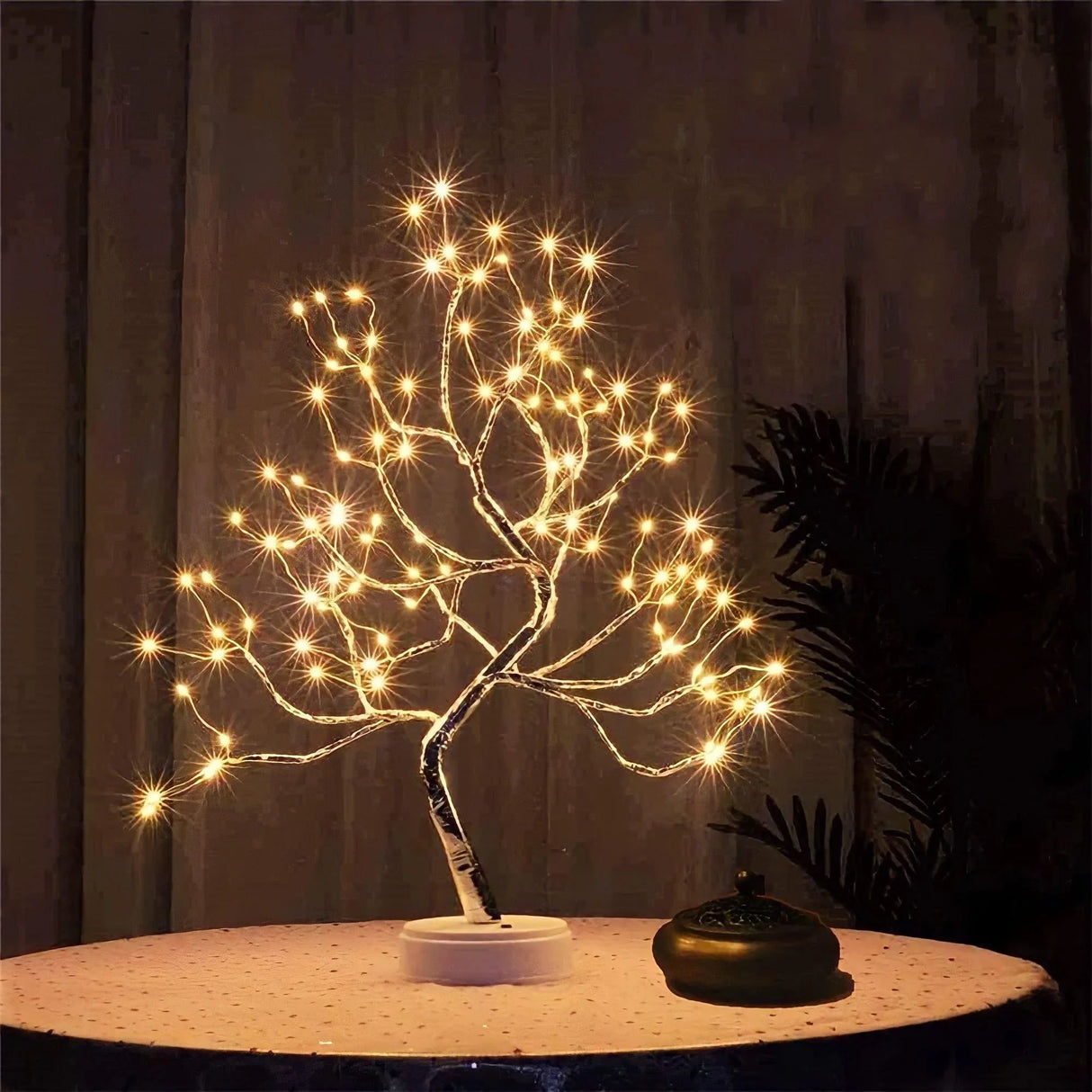 Twinkle Fairy Mini Tree Rechargeable Table Lamp - BLISOME