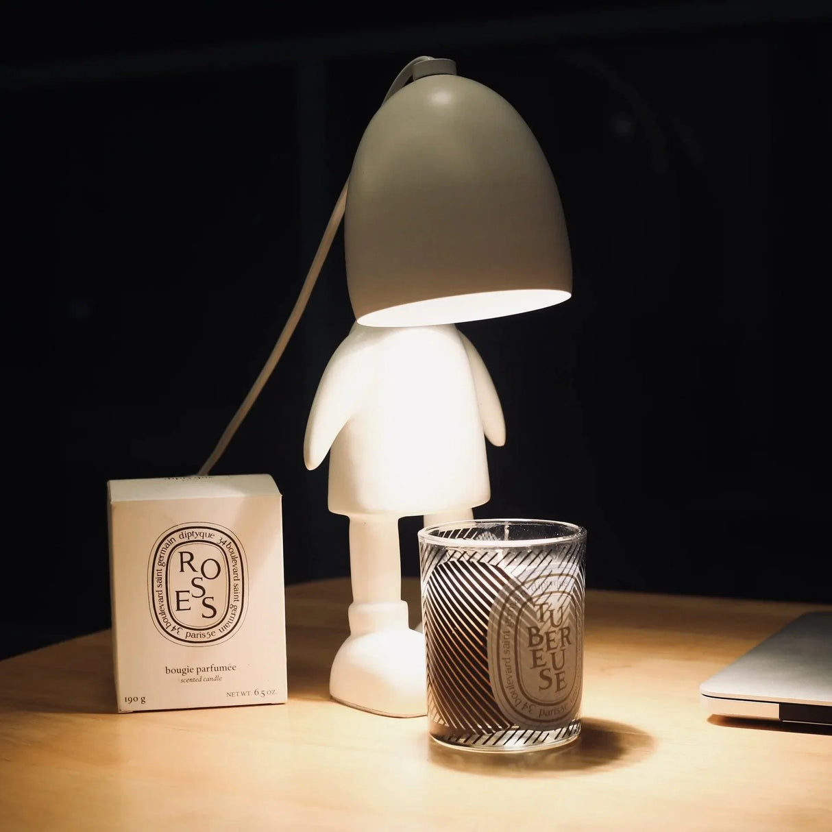 GlowBot Candle Warmer Lamp – Innovative LED Flameless Candle Lighting