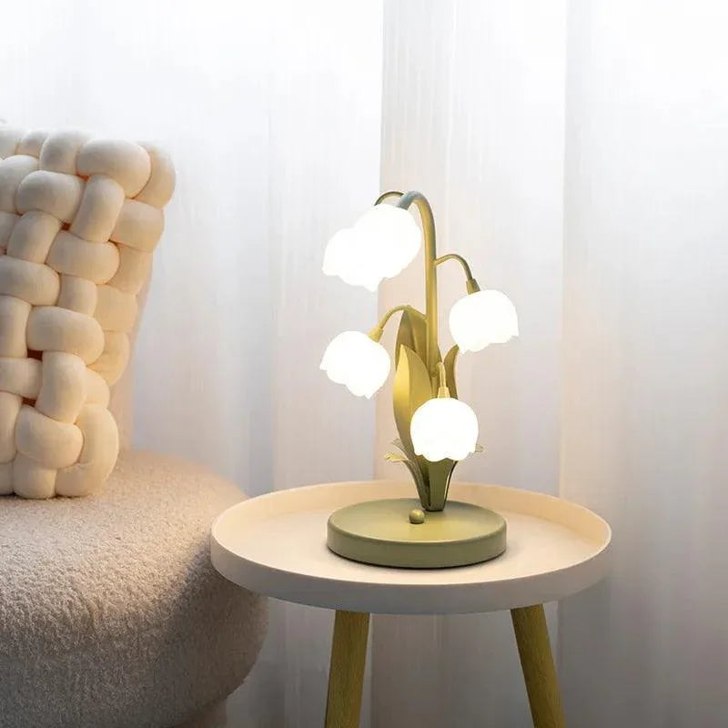 Lilly of the Valley Table Lamp – Elegant Floral-Inspired Lighting for Graceful Interiors