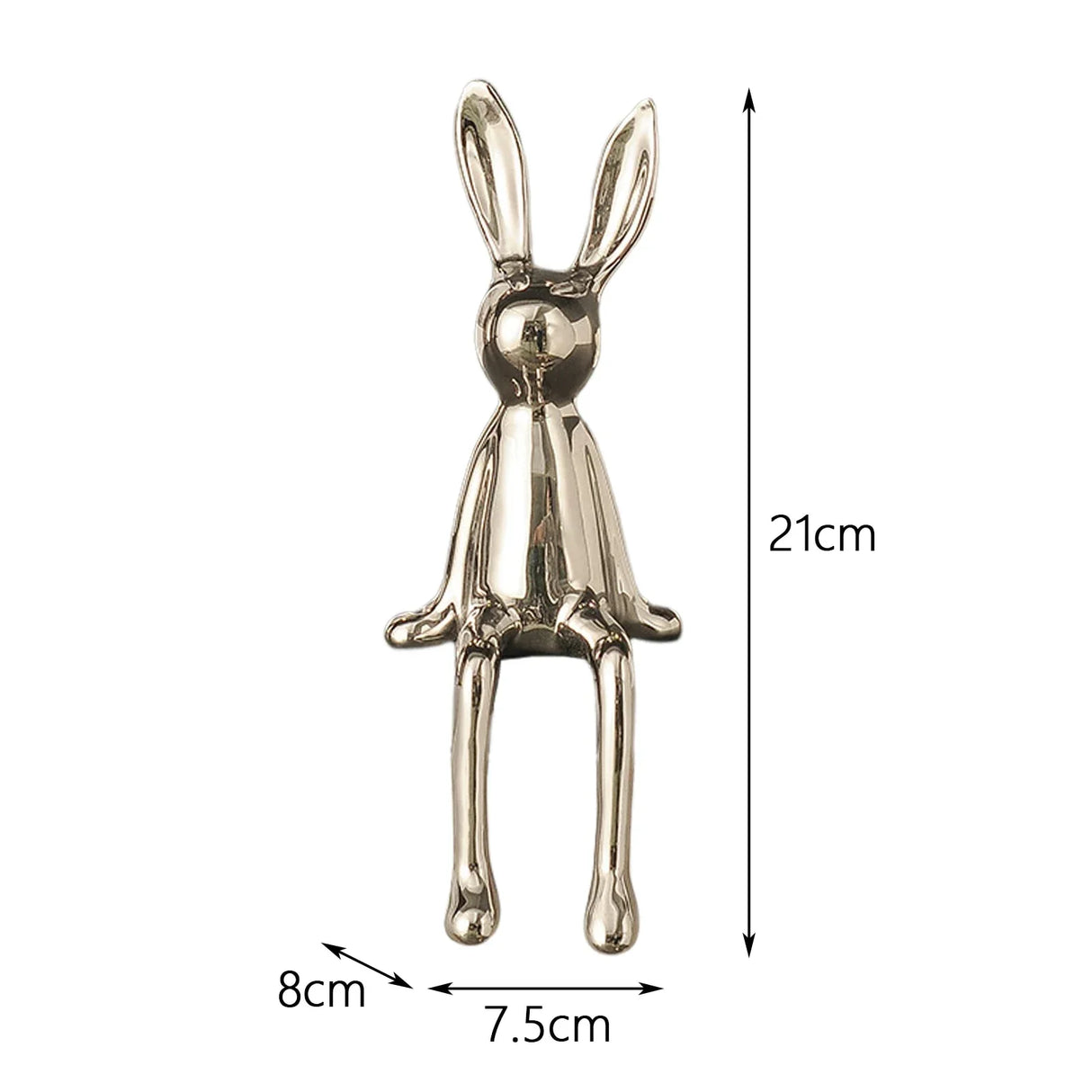 Robby Rabbit Shelf Decor Statue - BLISOME