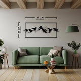 Birds Metal Wall Art – Modern Black Steel Wall Décor