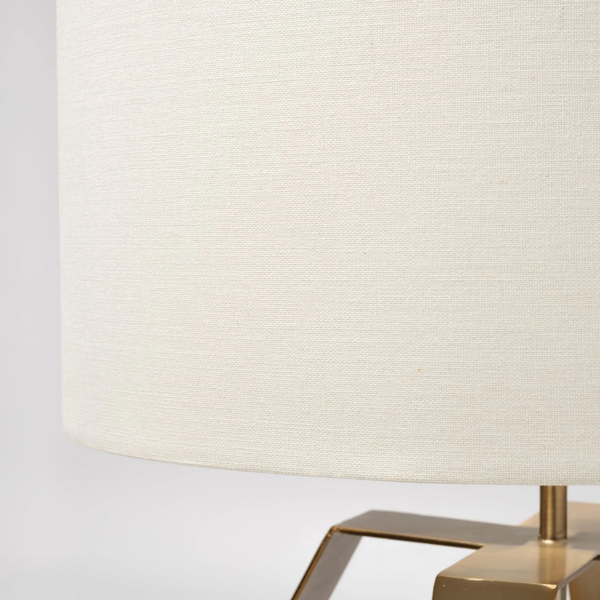 Unique Gold Geometric Design Table Lamp