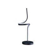 22" Black Bedside LED Table Lamp