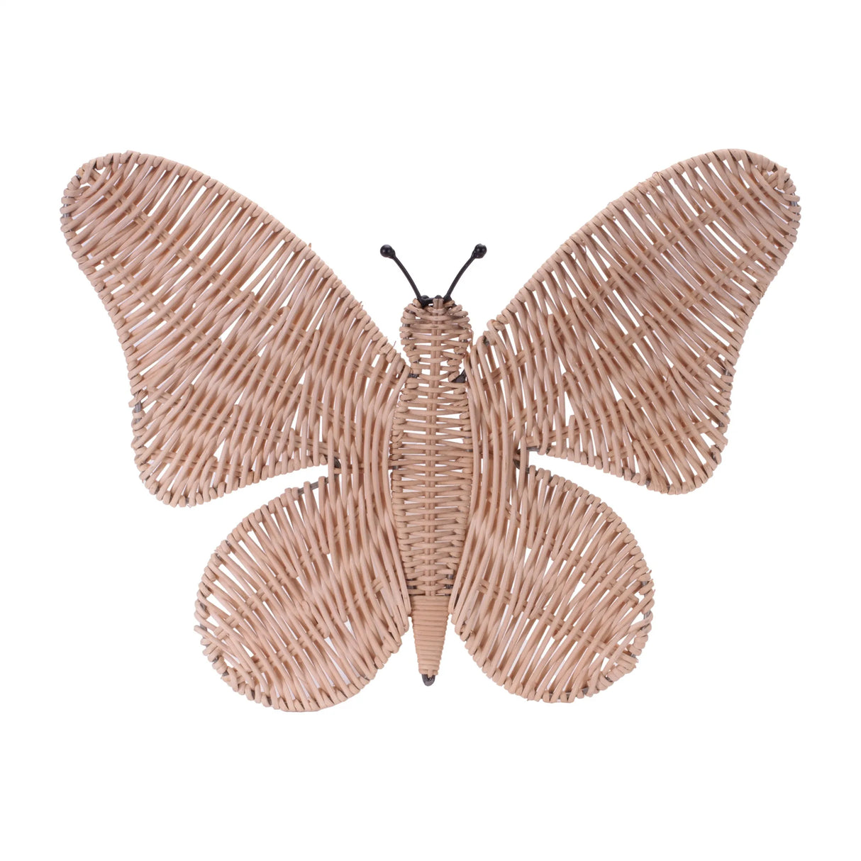 Unique Butterfly Rattan Hanging Sculpture Wall Decor