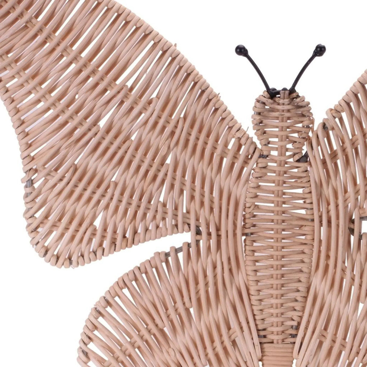 Unique Butterfly Rattan Hanging Sculpture Wall Decor