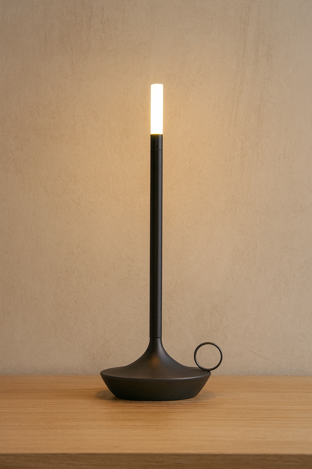 Wick Rechargeable Table Lamp – Portable LED Lighting by Graypants