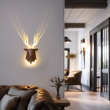 Elk Wall Lamp – Unique Projection Light with Antler Shadow Design