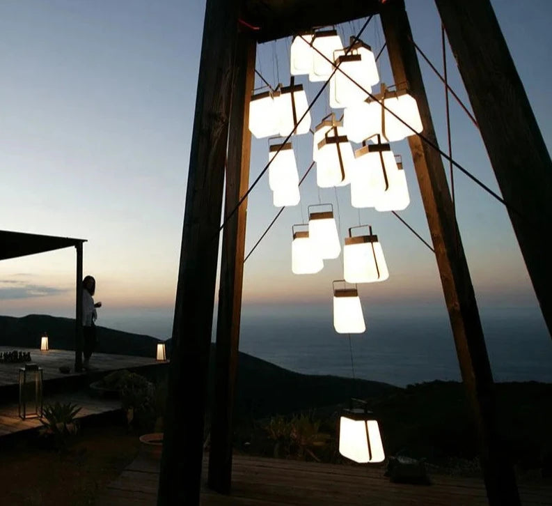 LANN Outdoor Solar Lantern Lamp
