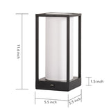Hokkaido Adjustable Table Lamp with USB Charger