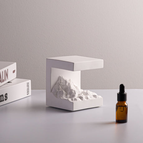 Snow Mountain Night Light, Diffuser Stone-1