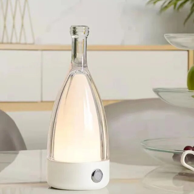 GlowBottle Rechargeable Table Lamp