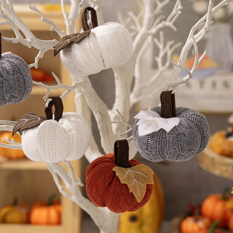 Mini Artificial Pumpkin – Halloween & Autumn Harvest Decoration | Fake Simulated Pumpkin for Thanksgiving Party Decor