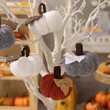 Mini Artificial Pumpkin – Halloween & Autumn Harvest Decoration | Fake Simulated Pumpkin for Thanksgiving Party Decor