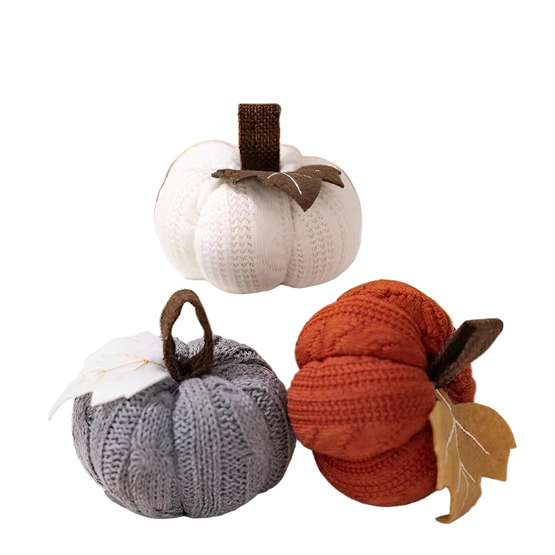 Mini Artificial Pumpkin – Halloween & Autumn Harvest Decoration | Fake Simulated Pumpkin for Thanksgiving Party Decor