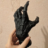 Gothic Witch's Hand Statue – Creative Resin Ornament, Wall Key Hanger & Bag Hook, Aesthetic Wall Art Sculpture