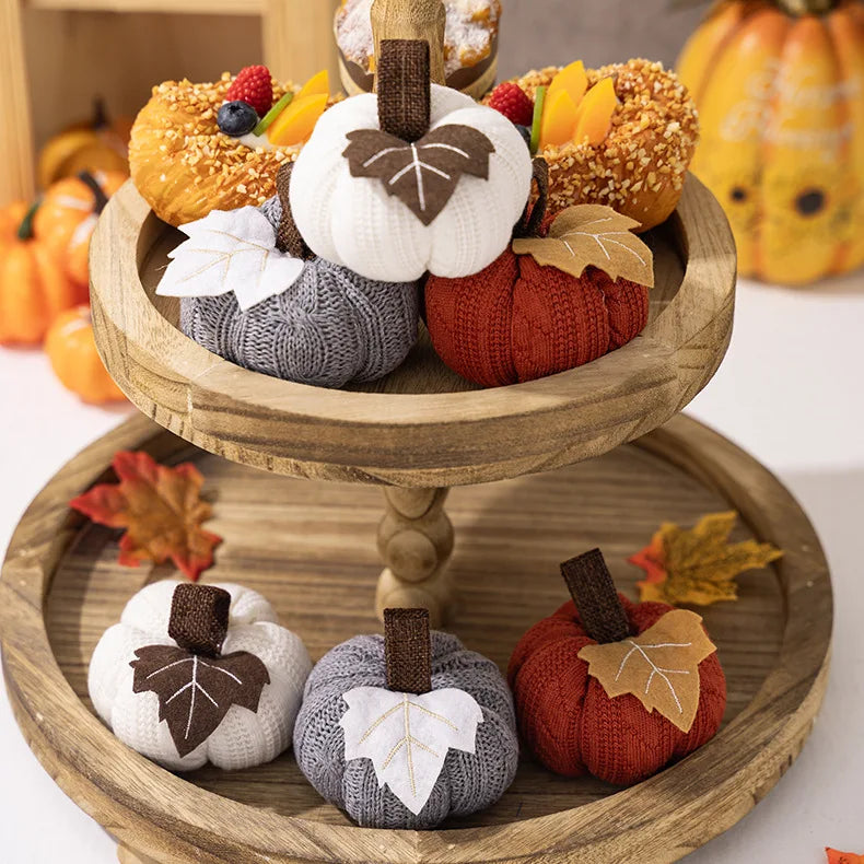 Mini Artificial Pumpkin – Halloween & Autumn Harvest Decoration | Fake Simulated Pumpkin for Thanksgiving Party Decor