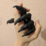 Gothic Witch's Hand Statue – Creative Resin Ornament, Wall Key Hanger & Bag Hook, Aesthetic Wall Art Sculpture