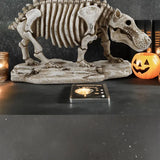 Miniature Hippo Skeleton Model – Unique Halloween & Party Decor, Spooky Animal Ornament