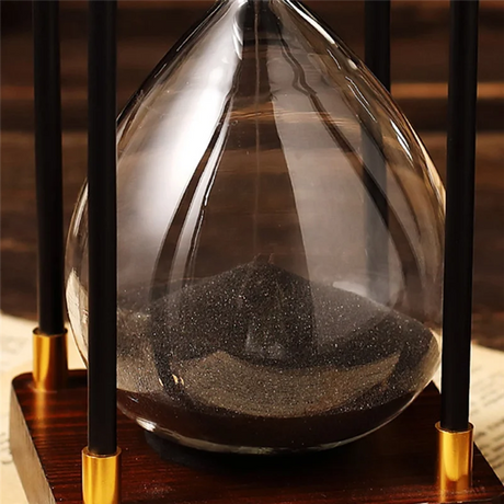 Luxury 30 Minutes Hourglass - Elegant Hourglass For Office, Study & Home Decor