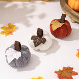 Mini Artificial Pumpkin – Halloween & Autumn Harvest Decoration | Fake Simulated Pumpkin for Thanksgiving Party Decor