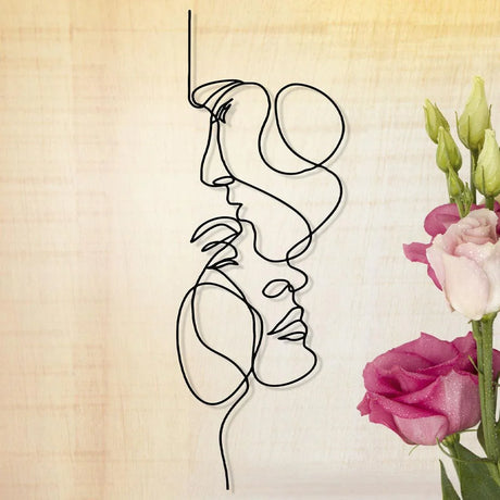 Aimer Metal Wall Art – Elegant Statement Piece