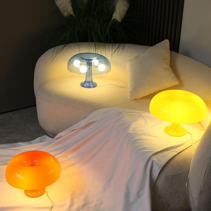 Asher Retro Mushroom Table Lamp - BLISOME