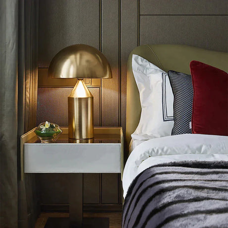 Audrey Mushroom Table Lamp – Retro-Inspired Elegance