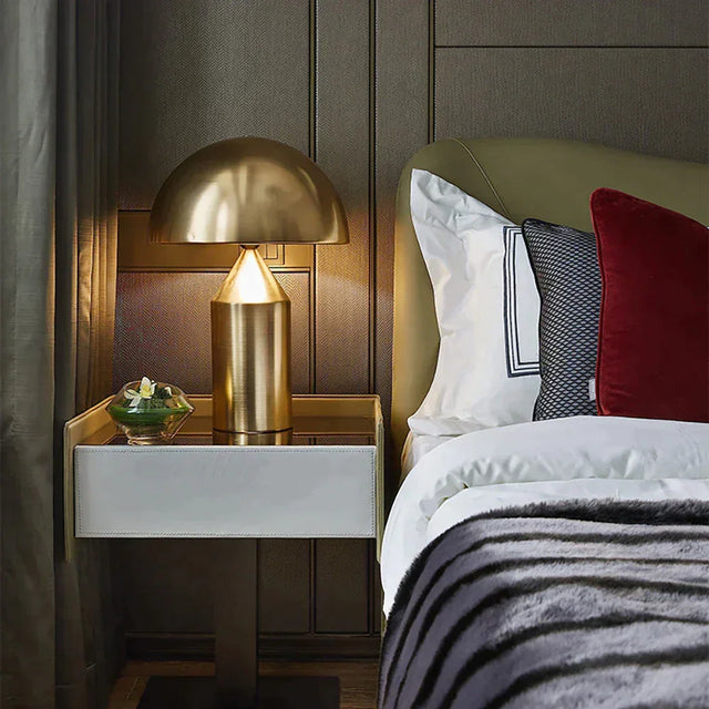 Audrey Mushroom Table Lamp – Retro-Inspired Elegance