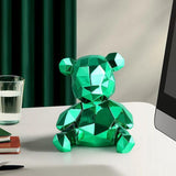 Barro Bear Piggy Bank Statue - BLISOME