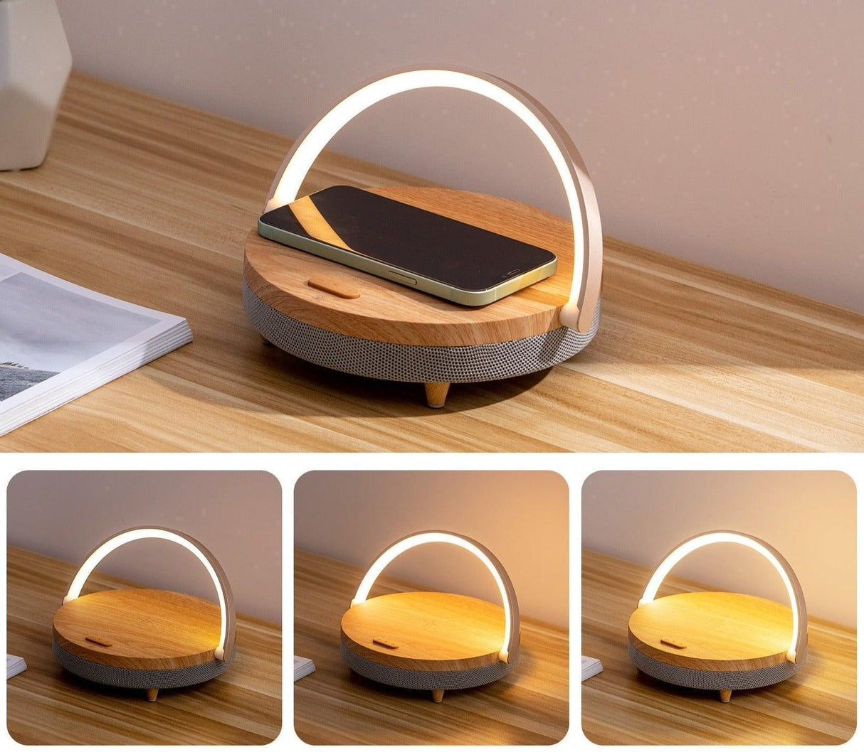 Benex Modern Smart Lamp - Wireless Charger - BLISOME