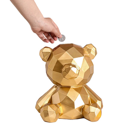 Benny Bear Piggy Bank – Cute Ceramic Coin Bank